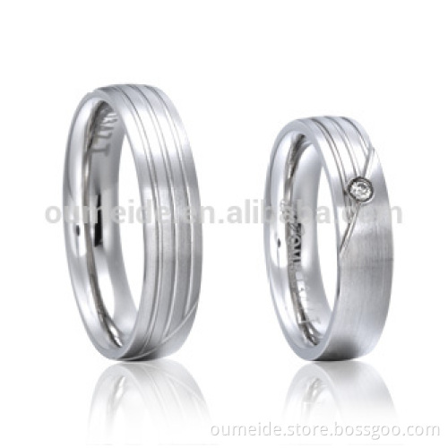 OEM/ODM silver ring factory wholesale diamond engagement ring band jewelry